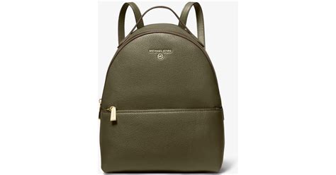 michael kors backpack olive green|Michael Kors olive green crossbody.